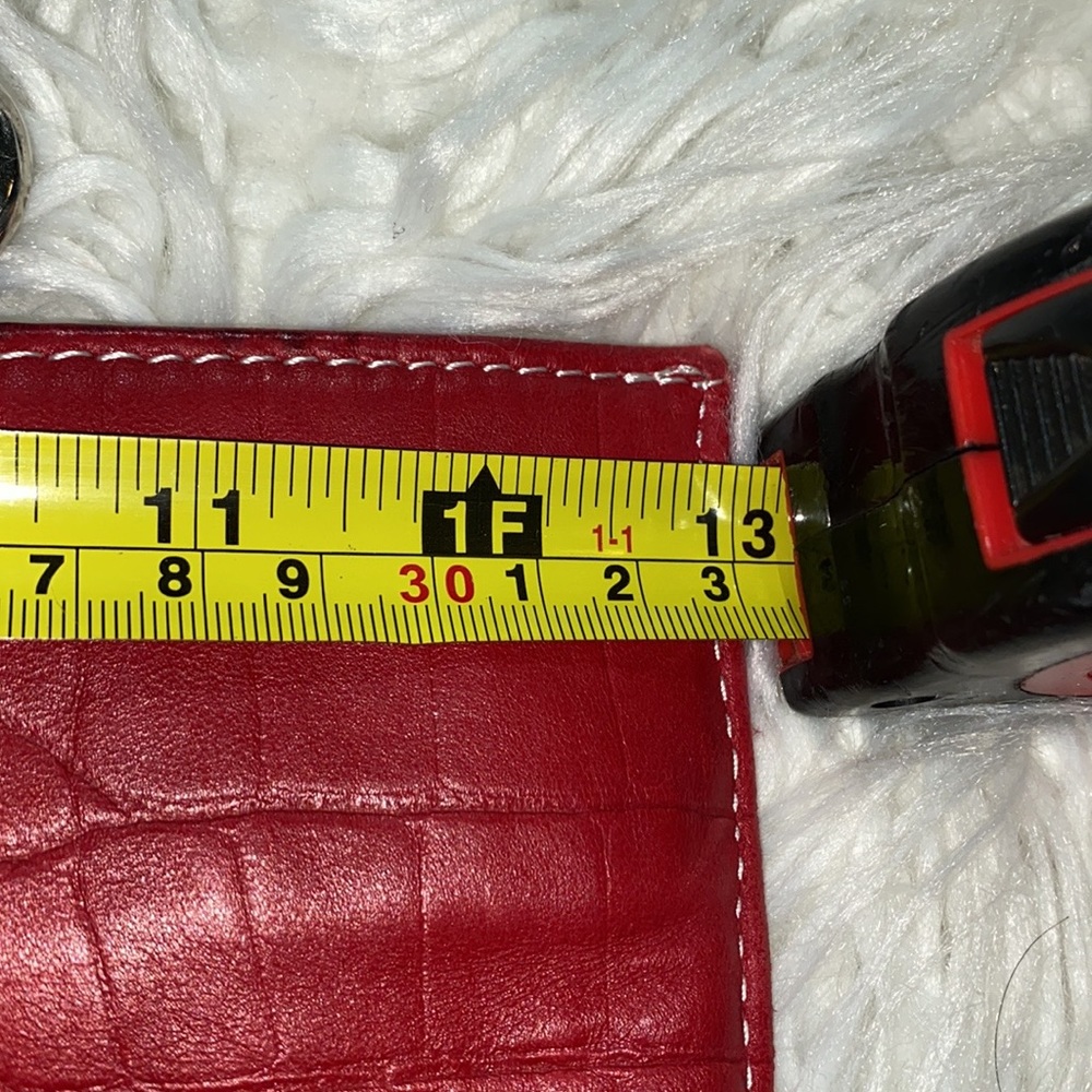 ‼️ Red Leather Purse - Picture 5 of 7